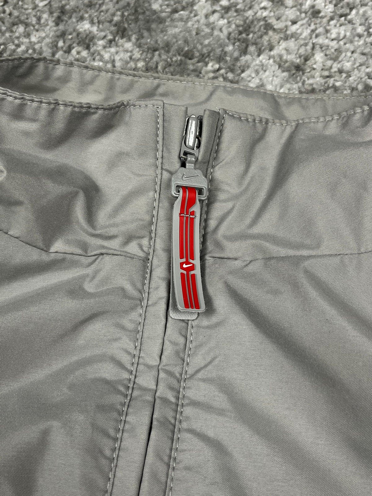 Nike Tracksuit Vintage 2000s "Gray/Red" (S)