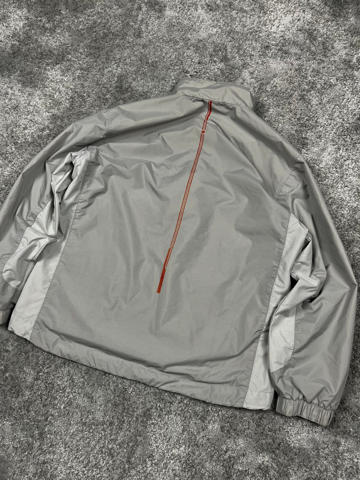 Nike Tracksuit Vintage 2000s "Gray/Red" (S)