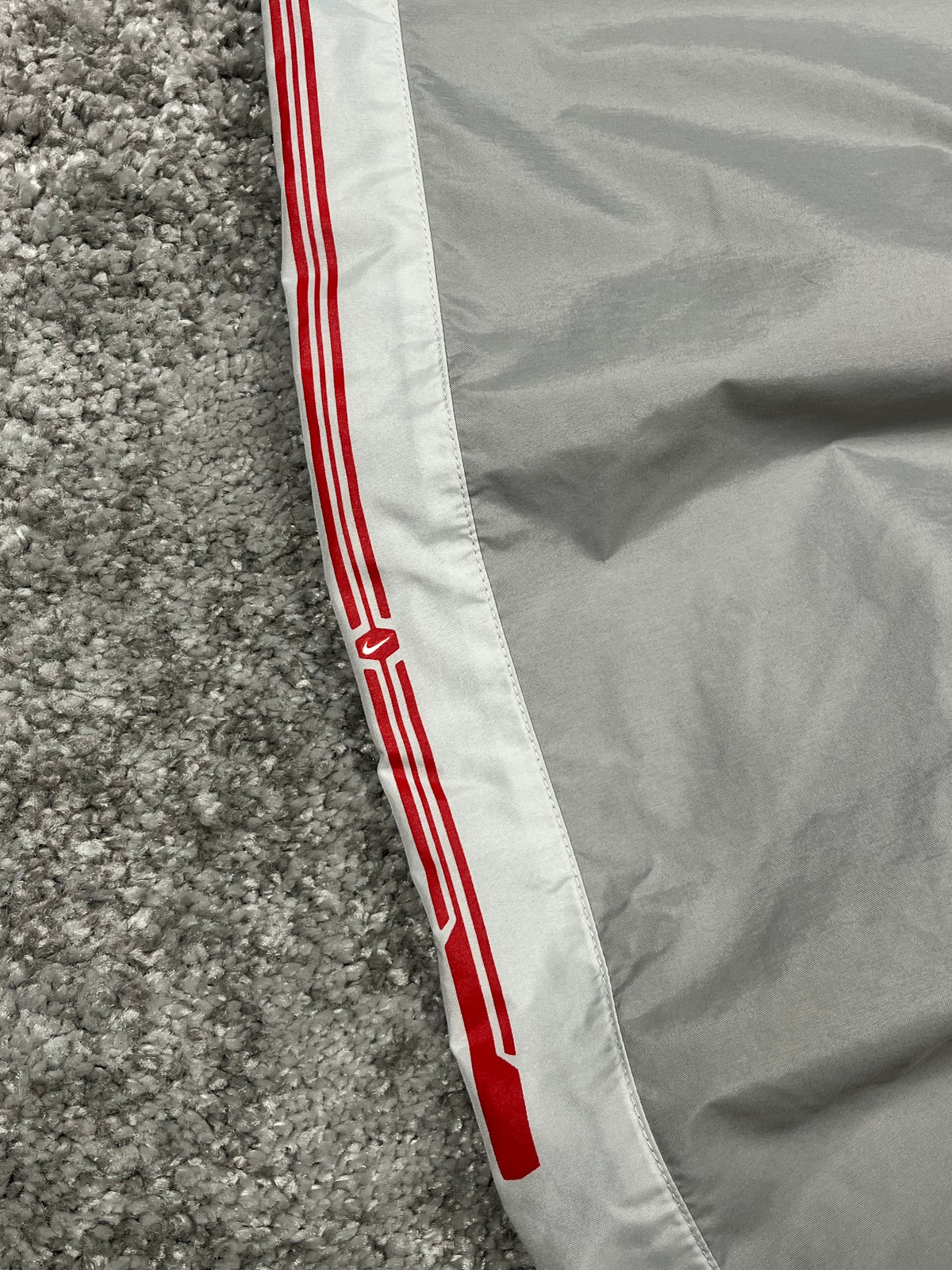 Nike Tracksuit Vintage 2000s "Gray/Red" (S)