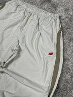 Pantalon de survêtement Nike vintage années 2000 "Blanc/Kaki" (XL)