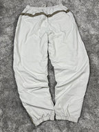 Pantalon de survêtement Nike vintage années 2000 "Blanc/Kaki" (XL)