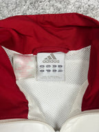 Adidas TrackJacket Vintage 2000s "White/Red" (M)