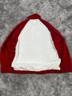 Adidas TrackJacket Vintage 2000s "White/Red" (M)