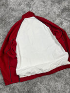 Adidas TrackJacket Vintage 2000s "White/Red" (M)