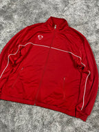 Nike TrackJacket Vintage 2000s "Red/White" (L)