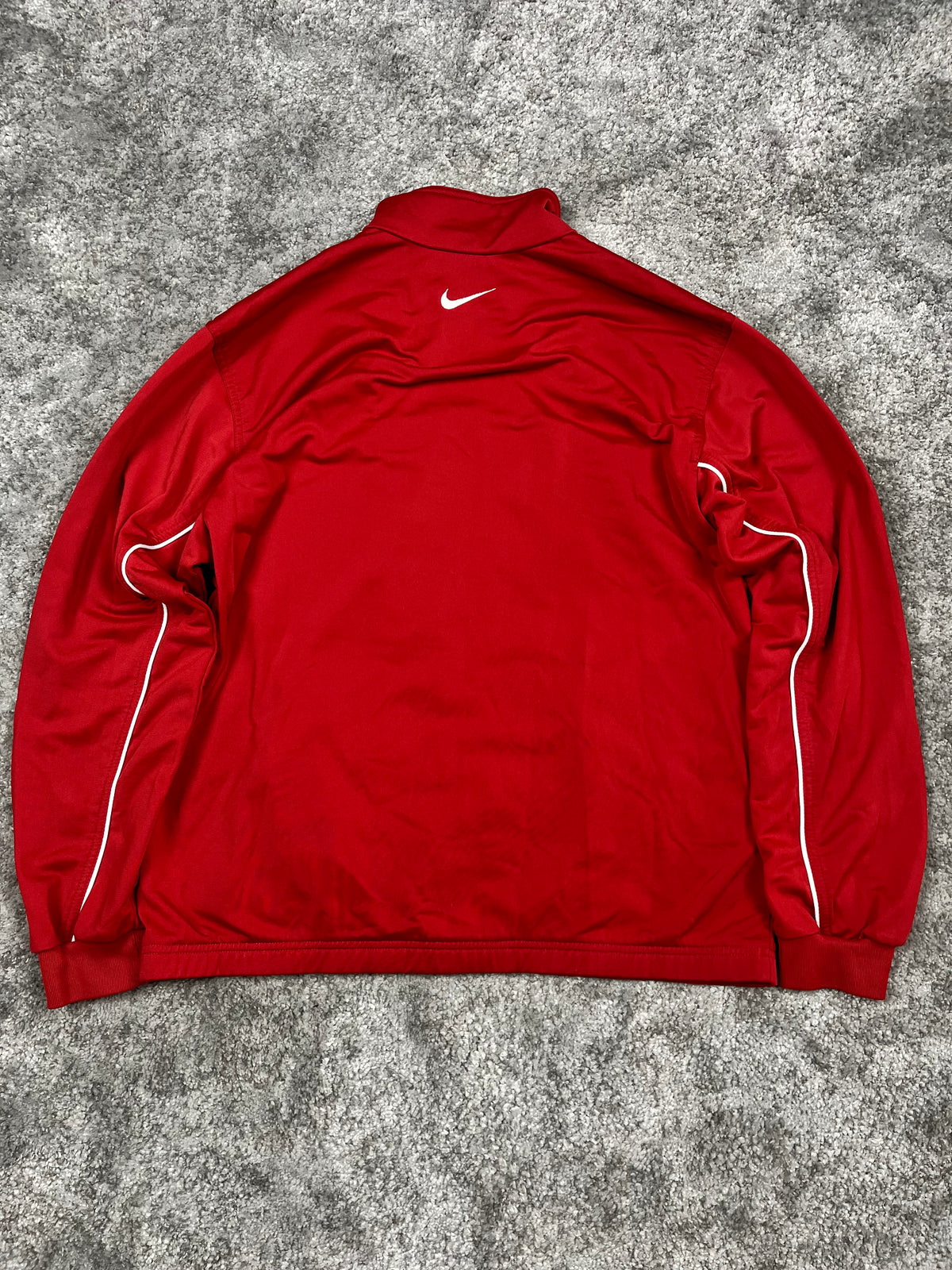 Nike TrackJacket Vintage 2000s "Red/White" (L)