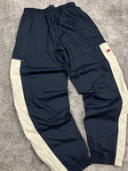 Pantalon de survêtement Nike vintage années 2000 "Bleu marine/Blanc" (M)