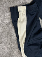 Pantalon de survêtement Nike vintage années 2000 "Bleu marine/Blanc" (M)