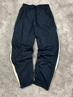 Pantalon de survêtement Nike vintage années 2000 "Bleu marine/Blanc" (M)