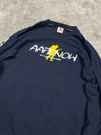 Camiseta de manga larga BAPE Y2K Vintage "Azul Marino" (M)