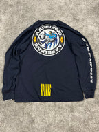 Camiseta de manga larga BAPE Y2K Vintage "Azul Marino" (M)