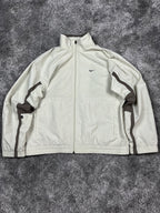 Veste de survêtement Nike vintage années 2000 "Beige/Marron" (S)