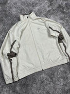 Veste de survêtement Nike vintage années 2000 "Beige/Marron" (S)