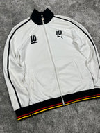 Germany x Puma Rare Zipper/Hoodie Vintage 2000s "White/Black" (M)
