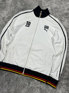 Germany x Puma Rare Zipper/Hoodie Vintage 2000s "White/Black" (M)