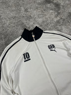 Germany x Puma Rare Zipper/Hoodie Vintage 2000s "White/Black" (M)