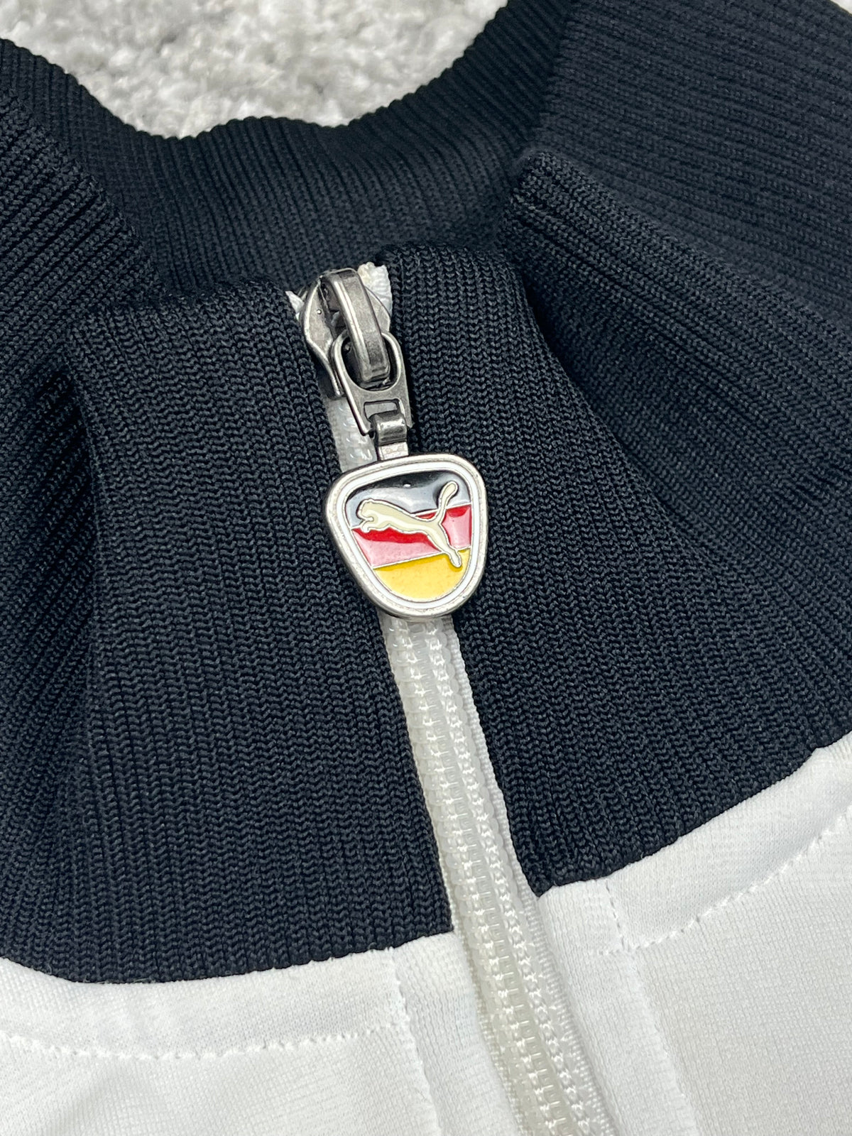 Germany x Puma Rare Zipper/Hoodie Vintage 2000s "White/Black" (M)