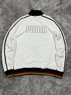 Germany x Puma Rare Zipper/Hoodie Vintage 2000s "White/Black" (M)