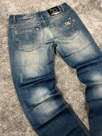 Jeans Dolce & Gabbana Y2K Baggy Streetwear con estampado "Denim" (33/43)