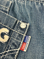 Jeans Dolce & Gabbana Y2K Baggy Streetwear con estampado "Denim" (33/43)