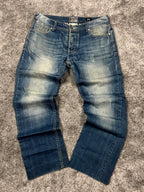 Jeans Dolce & Gabbana Y2K Baggy Streetwear con estampado "Denim" (33/43)
