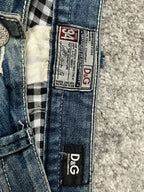Jeans Dolce & Gabbana Y2K Baggy Streetwear con estampado "Denim" (33/43)