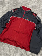 Adidas TrackJacket Vintage 2000s "Red/Gray" (L)