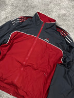 Adidas TrackJacket Vintage 2000s "Red/Gray" (L)