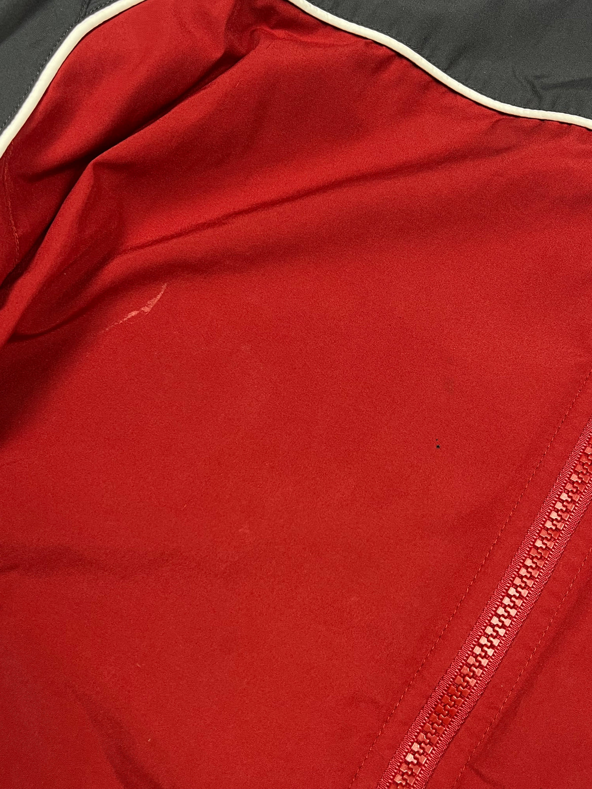 Adidas TrackJacket Vintage 2000s "Red/Gray" (L)