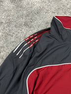 Adidas TrackJacket Vintage 2000s "Red/Gray" (L)