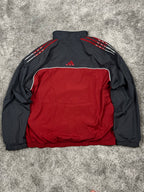 Adidas TrackJacket Vintage 2000s "Red/Gray" (L)