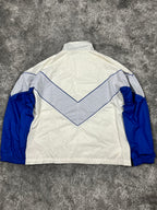 Veste de survêtement Nike Vintage années 2000 "Blanc/Bleu" (L)