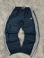 Pantalón de chándal Adidas Vintage años 2000 "Azul marino/Blanco" (L)