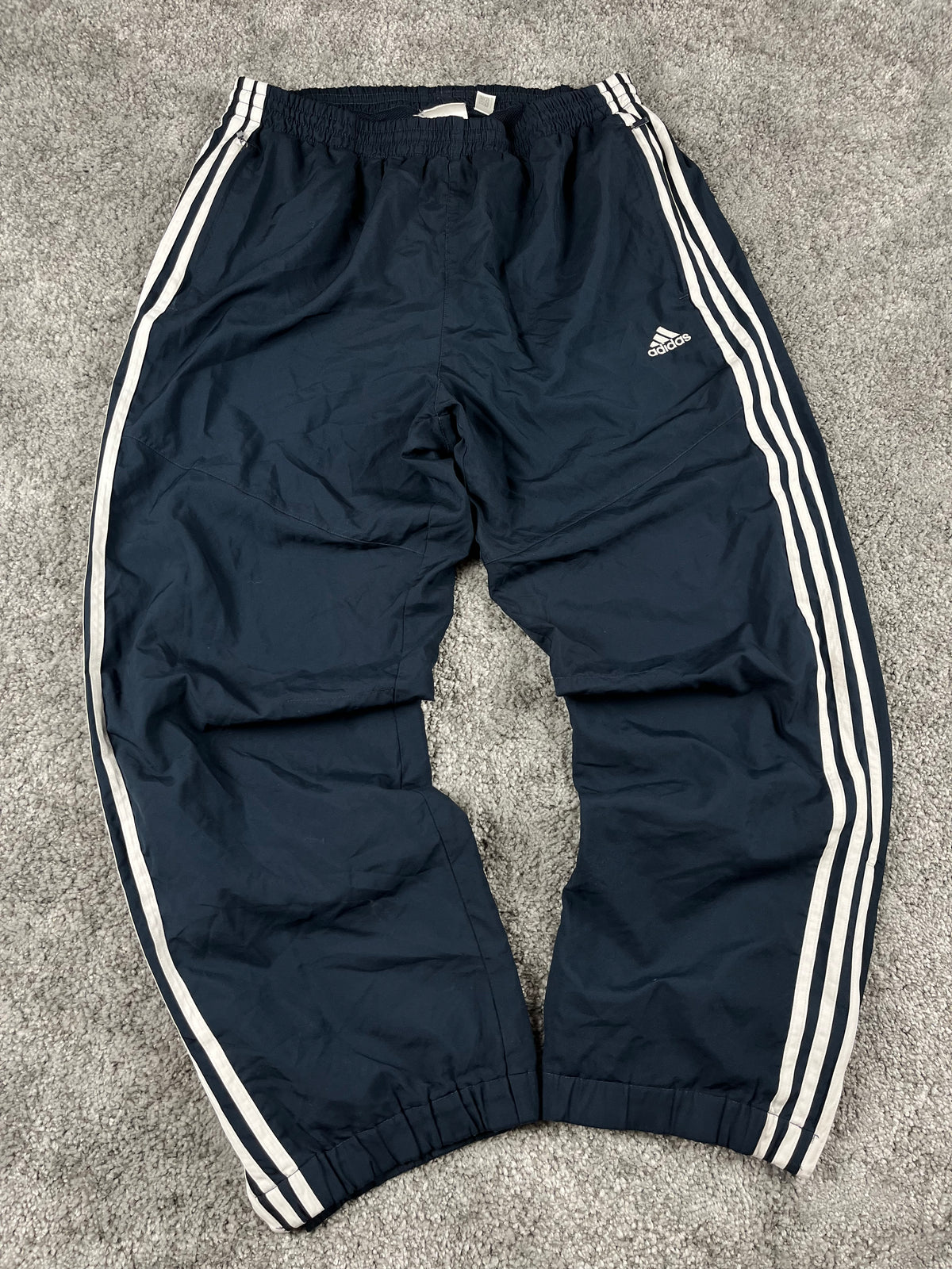 Adidas Trackpant Vintage 2000s "Navy/White" (L)