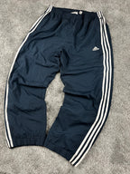 Pantalón de chándal Adidas Vintage años 2000 "Azul marino/Blanco" (L)