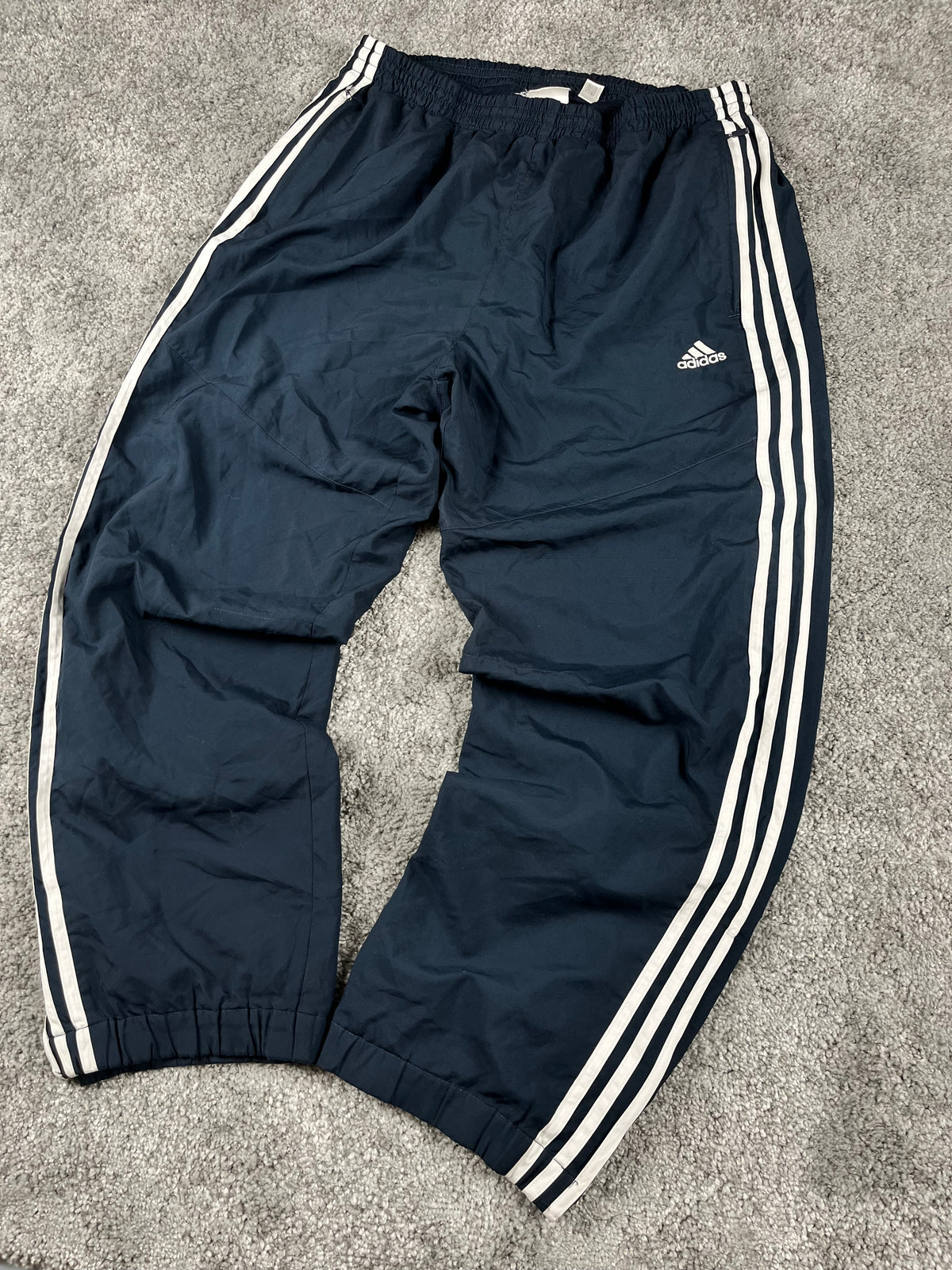 Adidas Trackpant Vintage 2000s "Navy/White" (L)