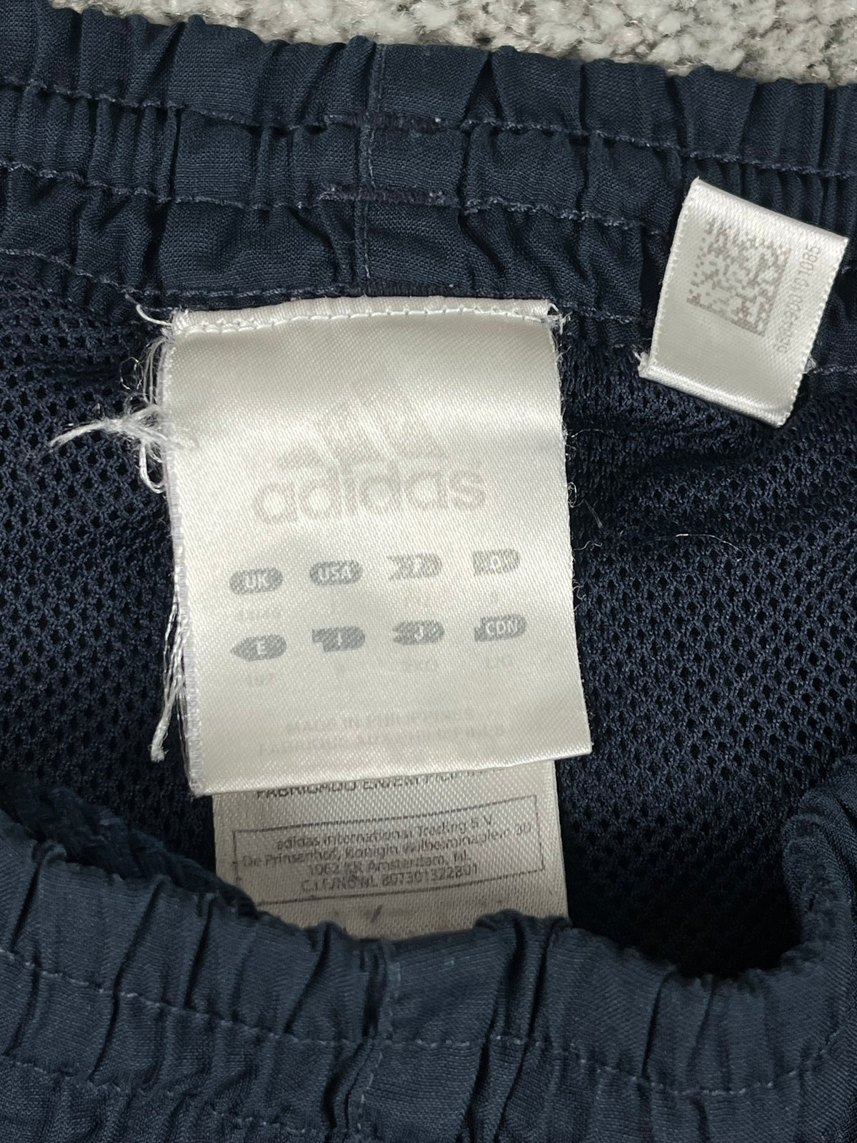 Pantalón de chándal Adidas Vintage años 2000 "Azul marino/Blanco" (L)