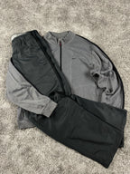 Survêtement Nike vintage années 2000 "Gris/Noir" (M)