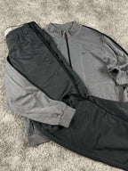 Survêtement Nike vintage années 2000 "Gris/Noir" (M)