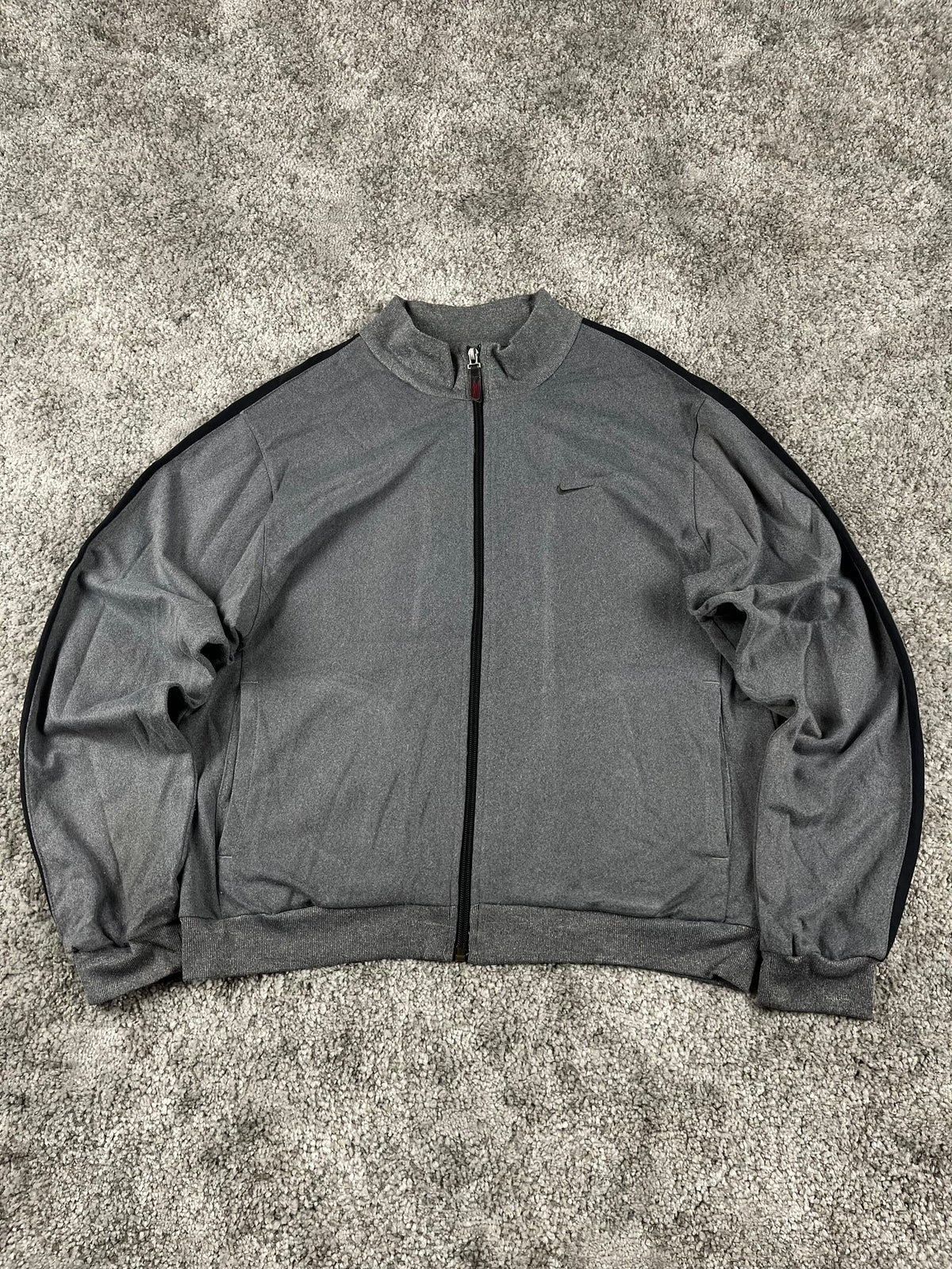 Survêtement Nike vintage années 2000 "Gris/Noir" (M)