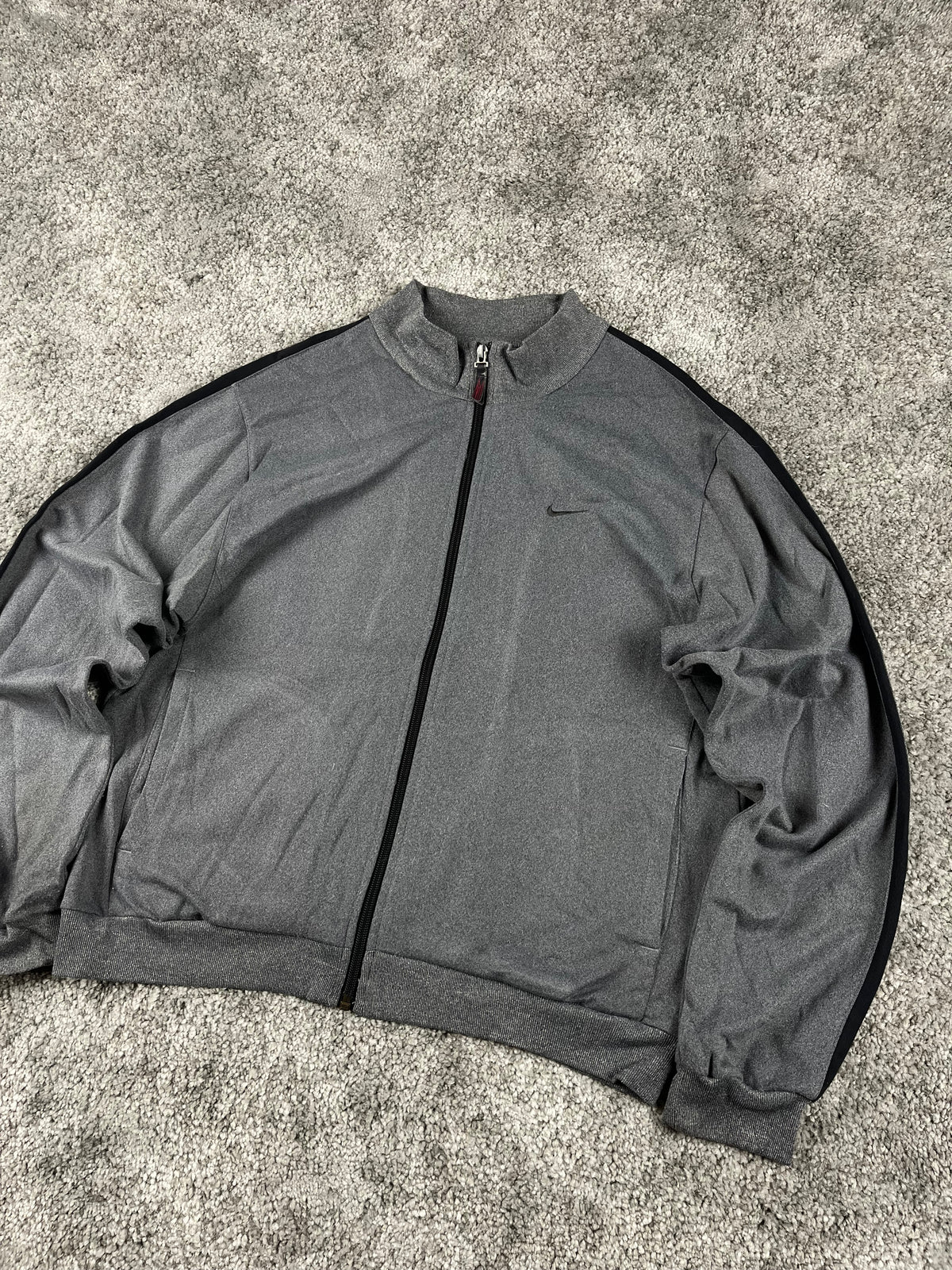 Survêtement Nike vintage années 2000 "Gris/Noir" (M)