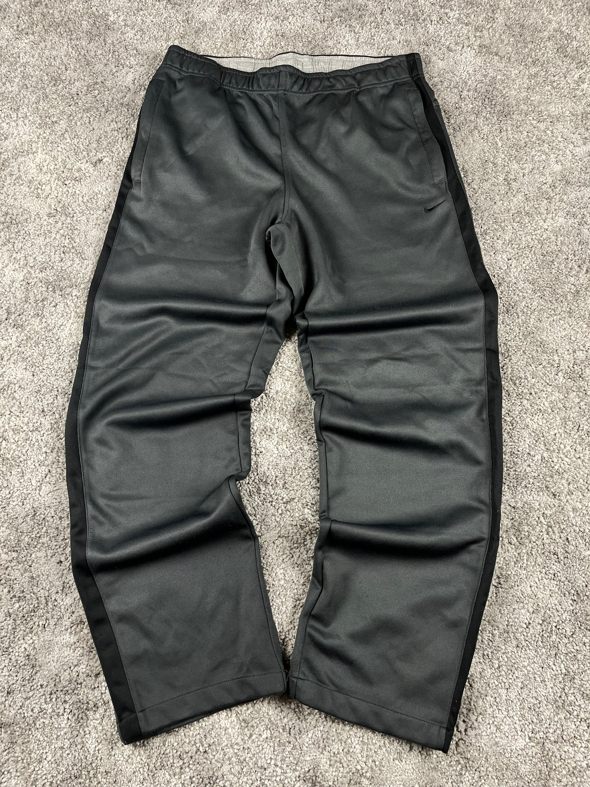 Survêtement Nike vintage années 2000 "Gris/Noir" (M)