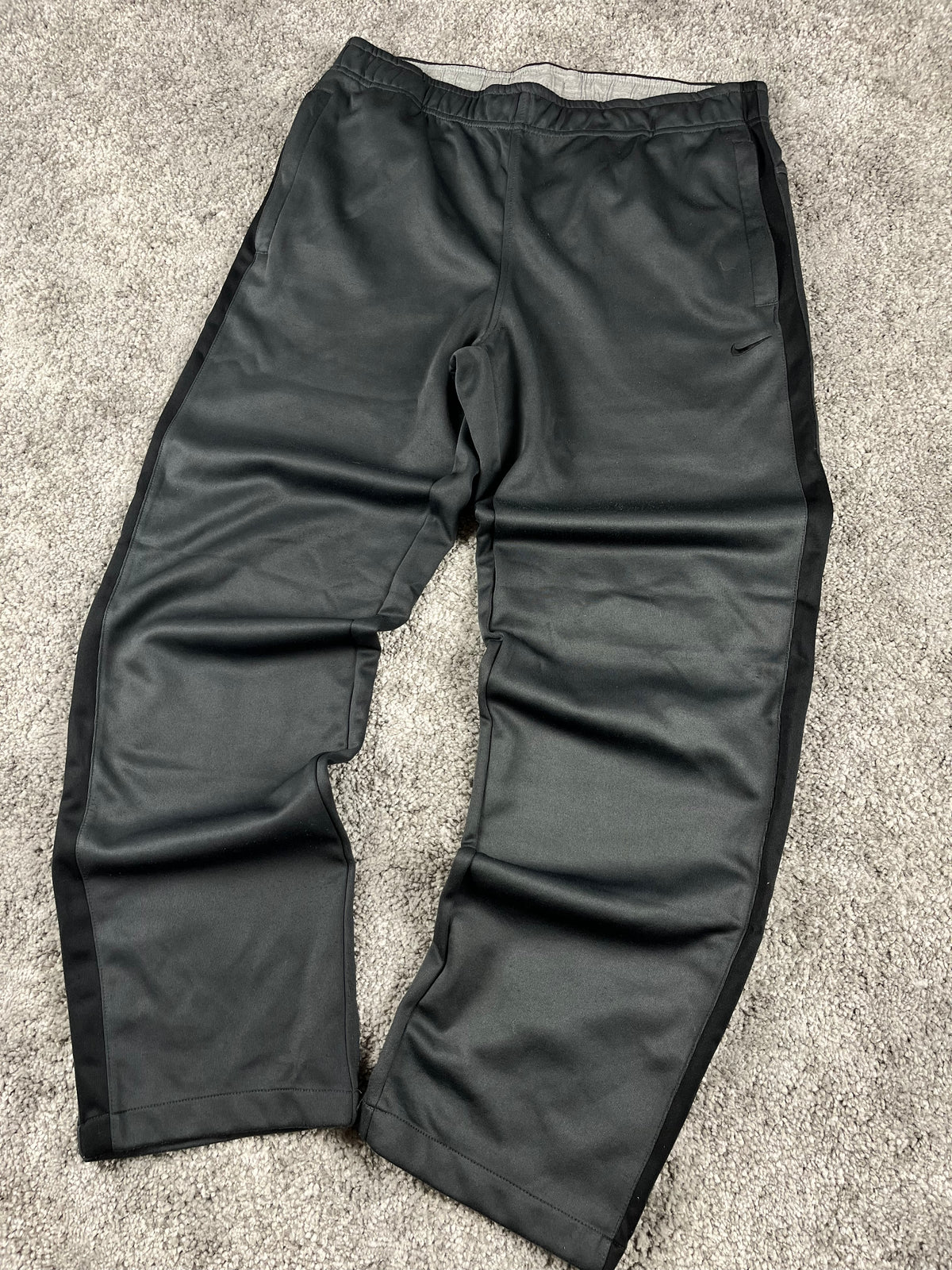 Survêtement Nike vintage années 2000 "Gris/Noir" (M)