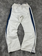 Nike Trackpant Vintage 2000s "White/Navy" (M)
