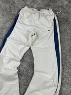 Nike Trackpant Vintage 2000s "White/Navy" (M)