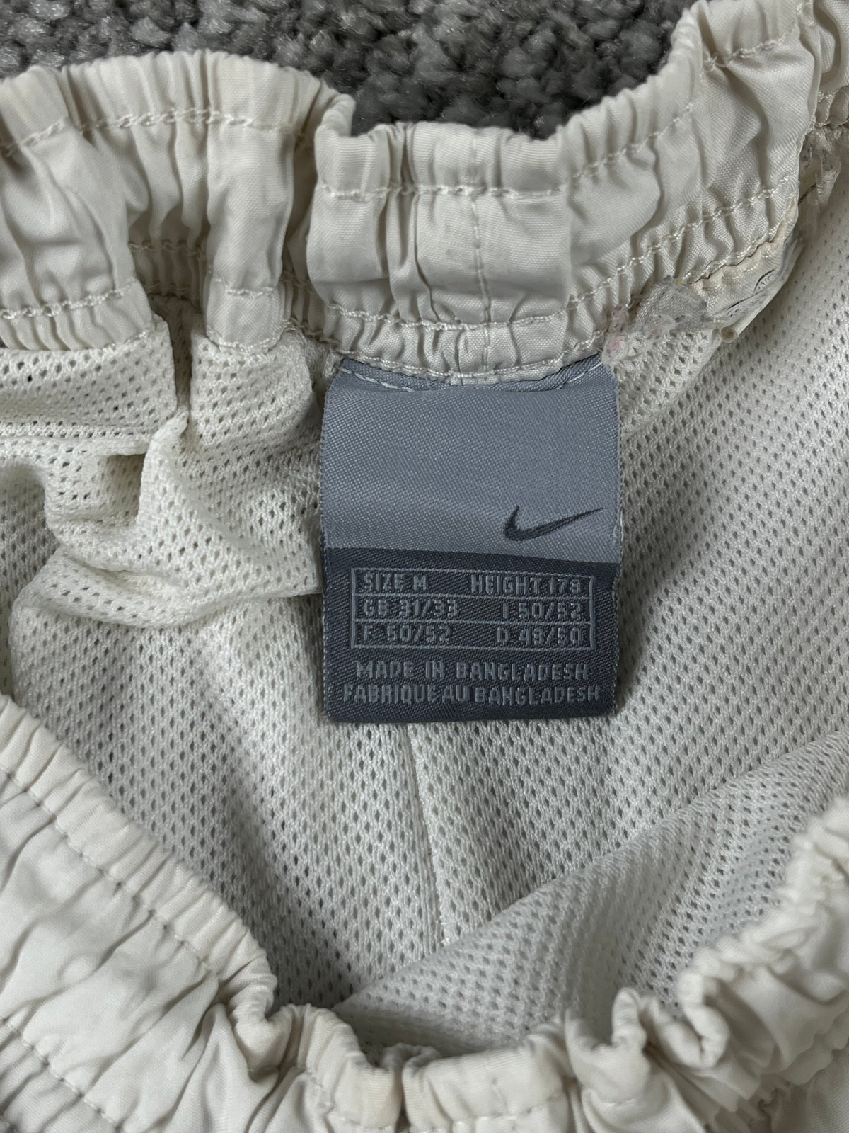 Nike Trackpant Vintage 2000s "White/Navy" (M)