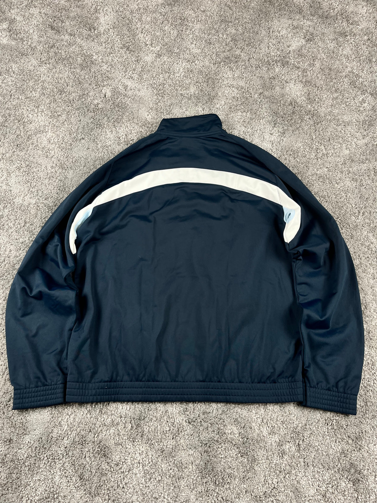 Nike Zipper/Hoodie Vintage 2000s "Navy/White" (M)