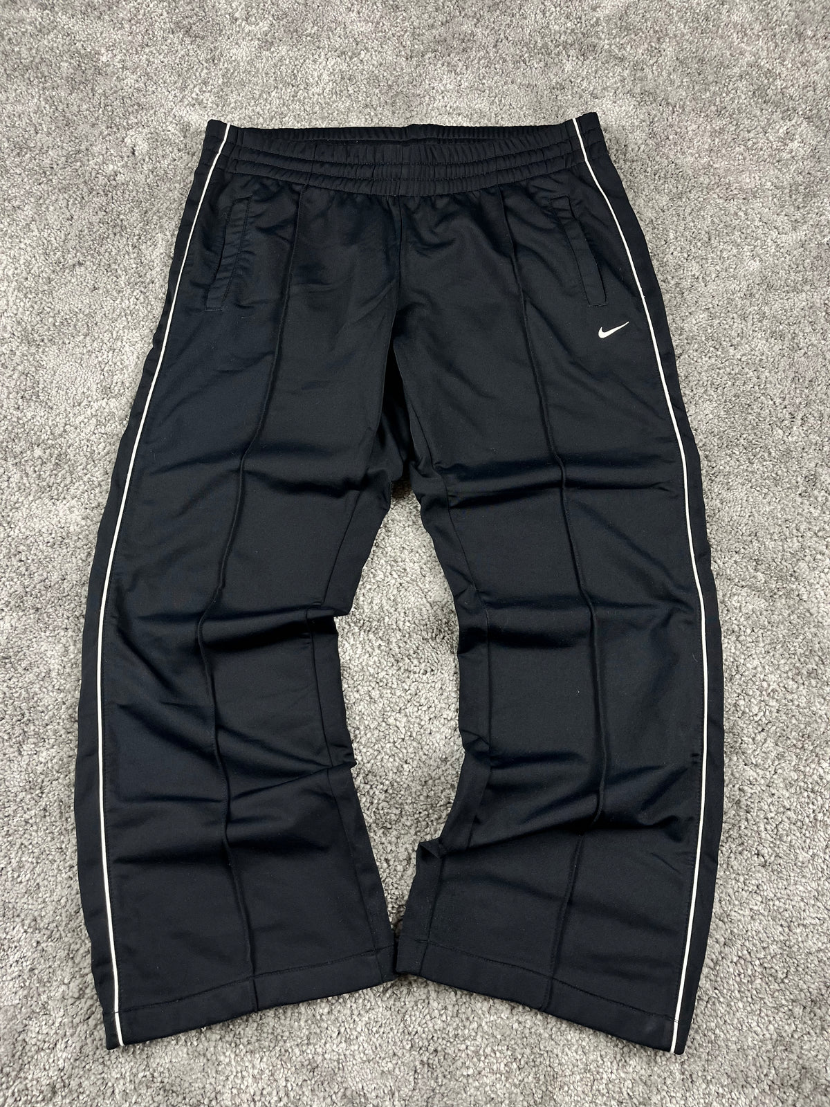 Pantalón deportivo Nike Vintage años 2000 "Negro/Blanco" (L)