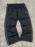 Pantalon de survêtement vintage Nike années 2000 "Noir/Blanc" (L)