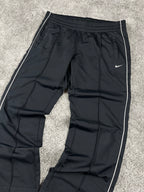 Pantalon de survêtement vintage Nike années 2000 "Noir/Blanc" (L)